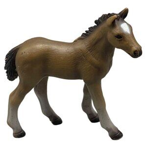 Schleich 13277 Hanoverian Foal Horse Retired Toy Figurine Model brown black READ
